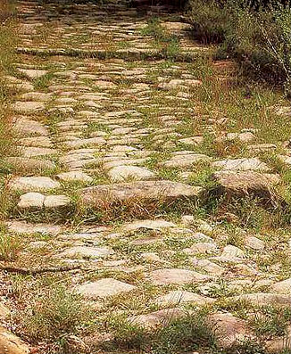 Via romana entre Ausa i Barcino a su paso por Centelles