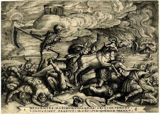 Georg Pencz -Triumph of dead 1539