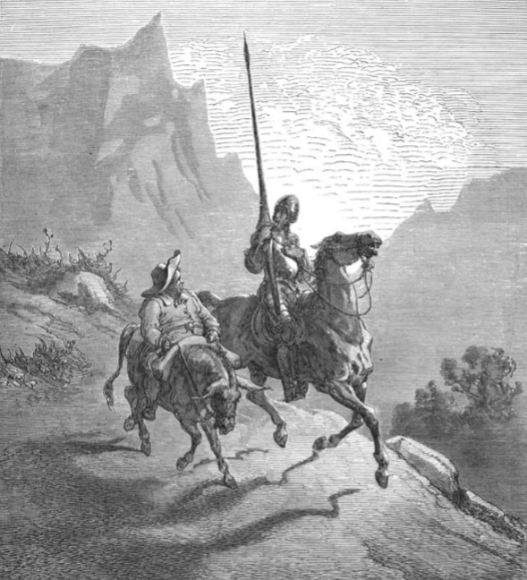 Gustave Doré -Ilustración para El Quijote (2)