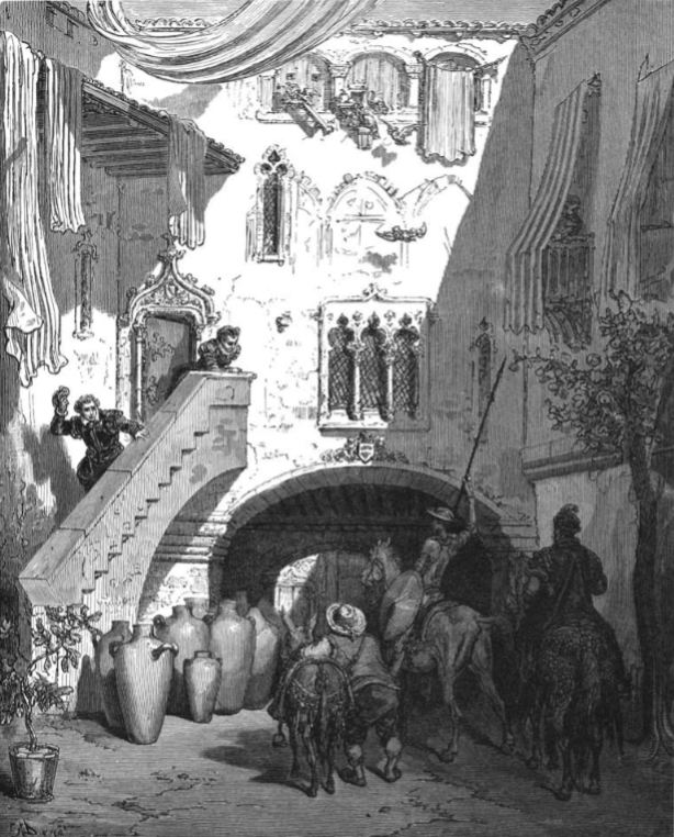 Gustave Doré -Ilustración para El Quijote (4)