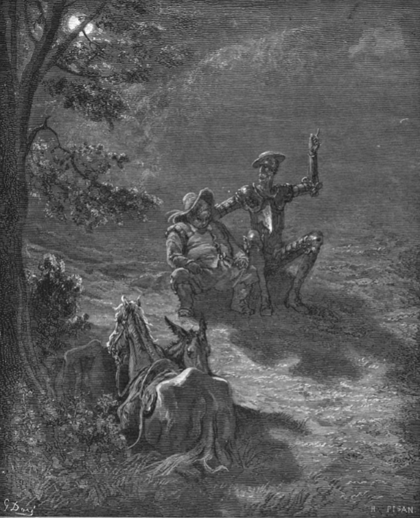 Gustave Doré -Ilustración para El Quijote (5)