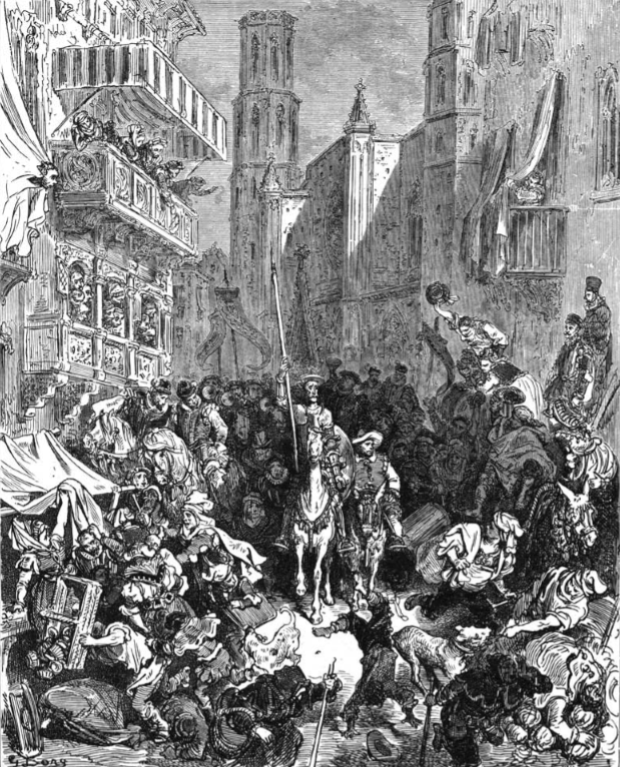 Gustave Doré -Ilustración para El Quijote (7)